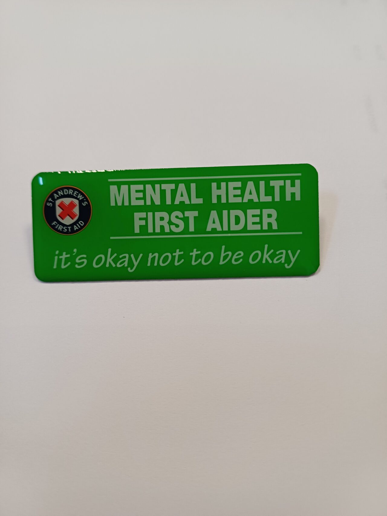 Mental Health First Aider Badge