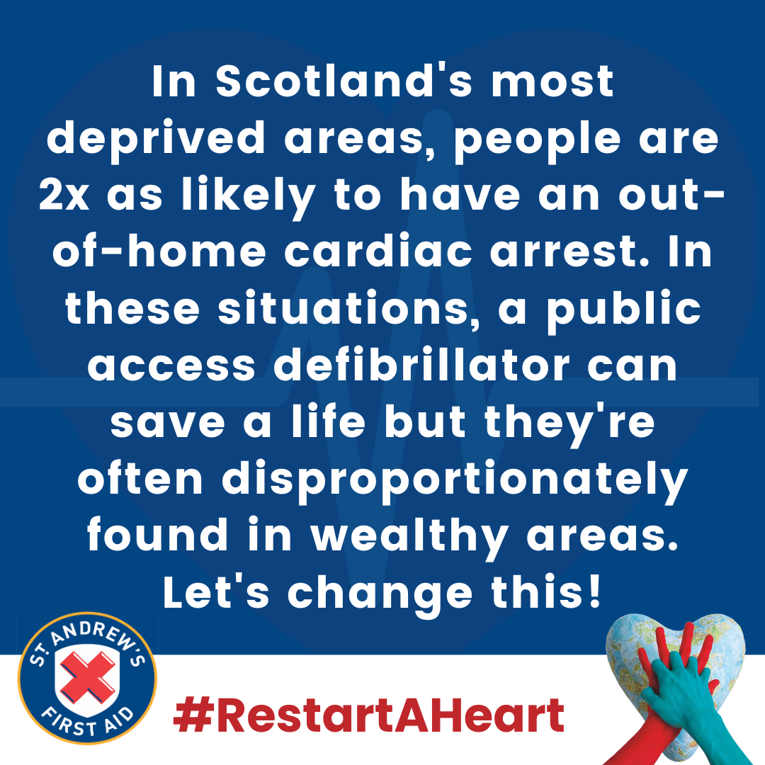 infographic showing stats about deprived areas in Scotland